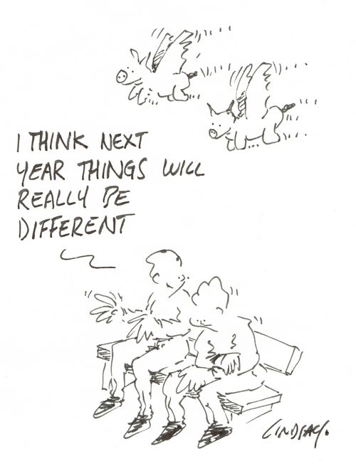"I think next year things will really be different." 
