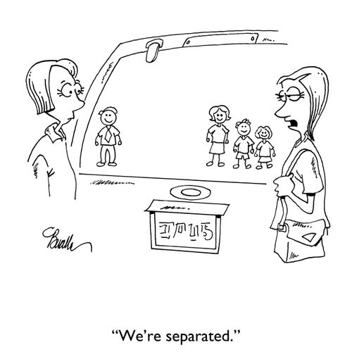 "We're separated."