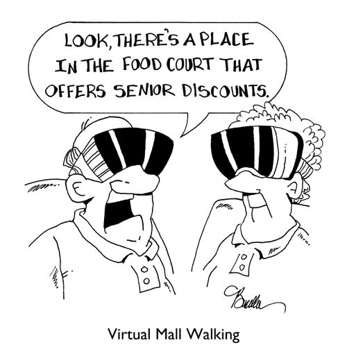 Virtual Mall Walking