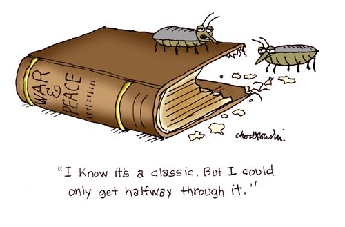 "I know it's a classic. But I could only get halfway through it."