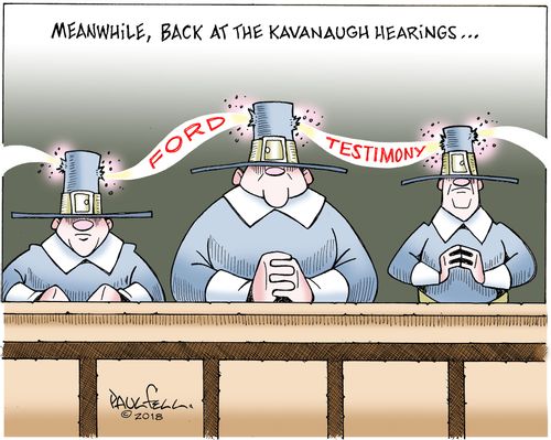 Meanwhile, back at the Kavanaugh Hearings...