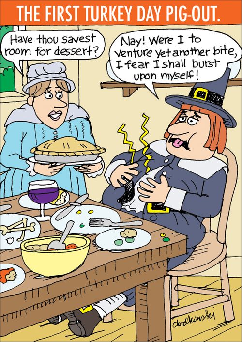 First Thanksgiving Pig-Out
