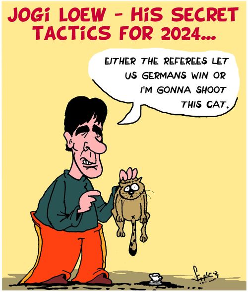 Jogi Loew - His Secret Tactics for 2024. . .