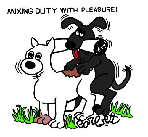 Mixing Duty with Pleasure
