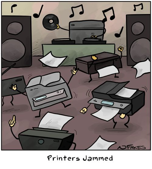 Printers Jammed