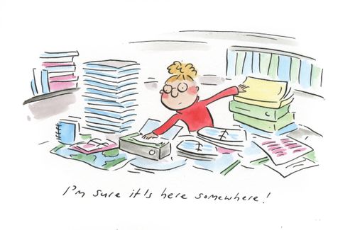 I'm sure it's here somewhere!