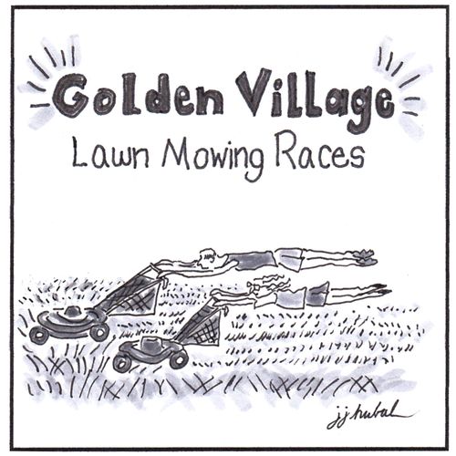 Golden Village: Lawn Mowing Races