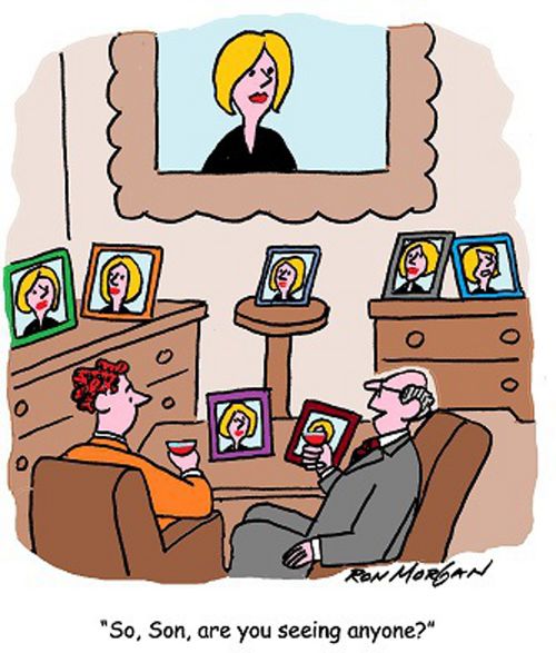 "So, Son, are you seeing anyone?"