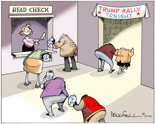 Head Check - Trump Rally