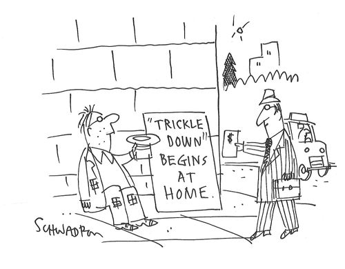 "Trickle Down" Begins At Home
