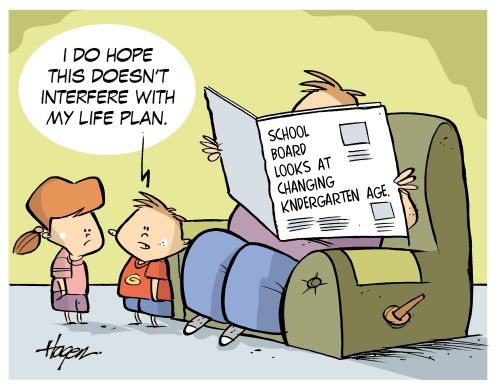 "I do hope this doesn't interfere with my life plan."