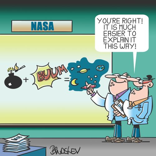 "You're right! It is much easier to explain it this way!"