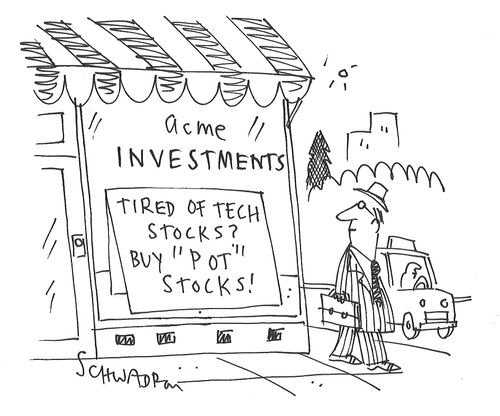 Investment: Tired of Tech Stocks? Buy 'Pot' Stocks!
