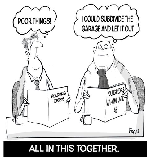 All in this together.