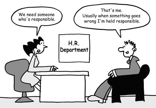"We need someone who's responsible."