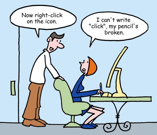 "Now right-click on the icon."