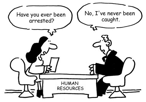 "Have you ever been arrested?"
