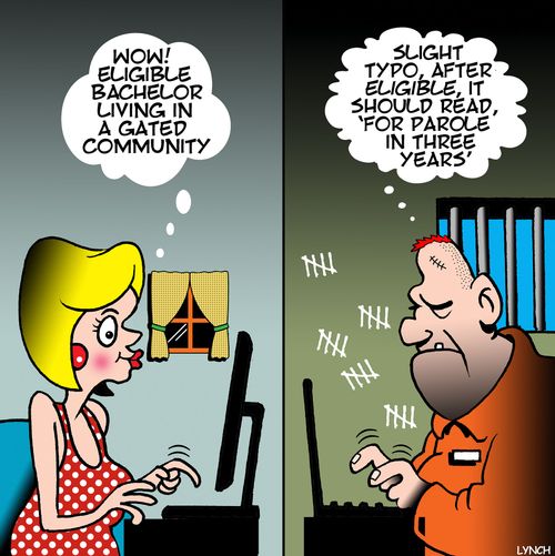"Wow! Eligible bachelor living in a gated community."