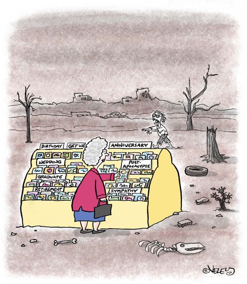 Post-Apocalypse Greeting Card