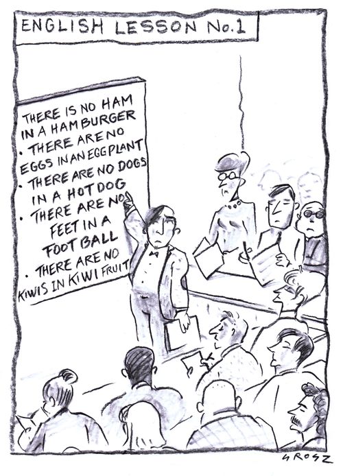 English Lesson No. 1