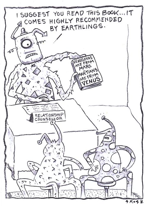 "I suggest you read this book....it comes highly recommended by earthlings."