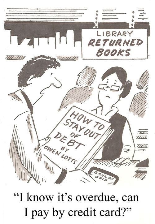 "I know it's overdue, can I pay by credit card?"