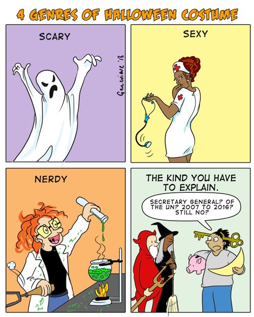 4 Genres of Halloween Costume