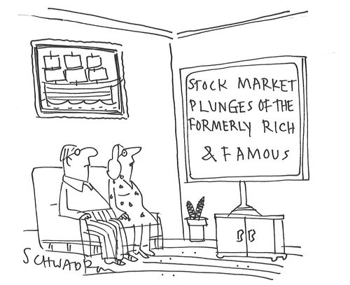Stock Market Plunges of the Formerly Rich & Famous