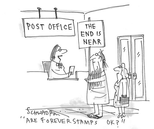 "Are forever stamps ok?"