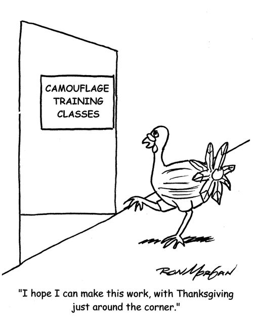 "I hope I can make this work, with Thanksgiving just around the corner."