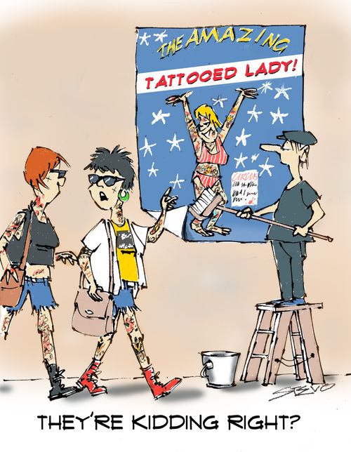 Tattooed Lady