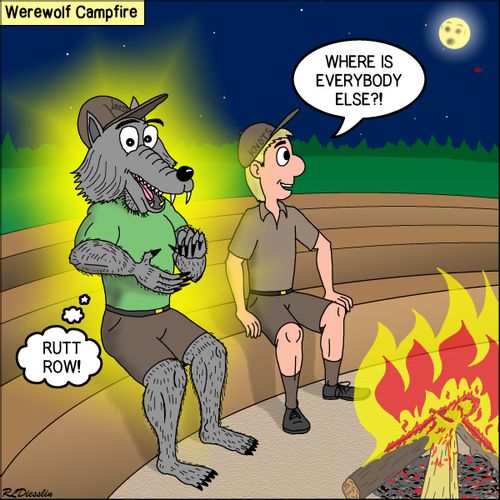 Werewolf Campfire