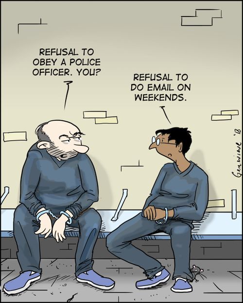 "Refusal to Obey a Police Officer. You?"