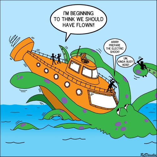Giant Squid Attack