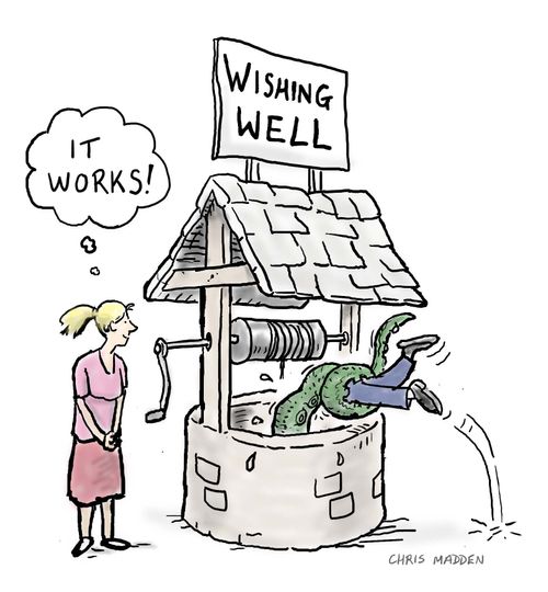 Wishing Well - "It works!"