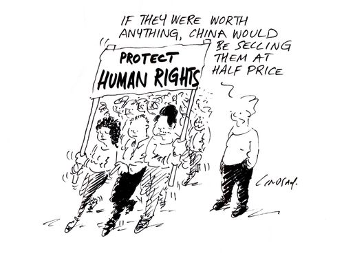 "If they were worth anything, China would be selling them at half price."