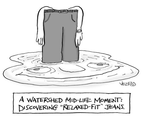A Watershed Mid-Life Moment: Discovering "Relaxed-Fit" Jeans.
