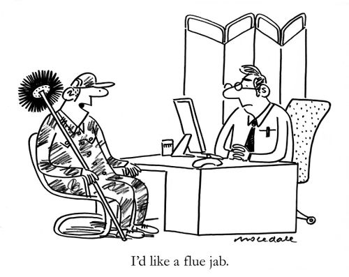 'I'd like a flu jab.'