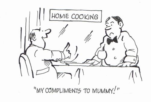 "My compliments to Mummy!"