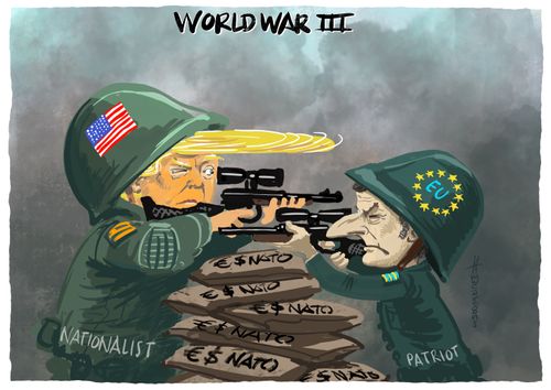 WWIII Between Europe and USA