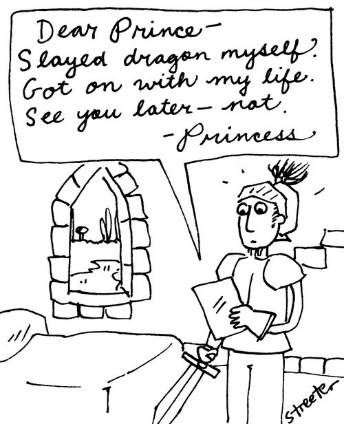 Dear Prince - slayed dragon myself.