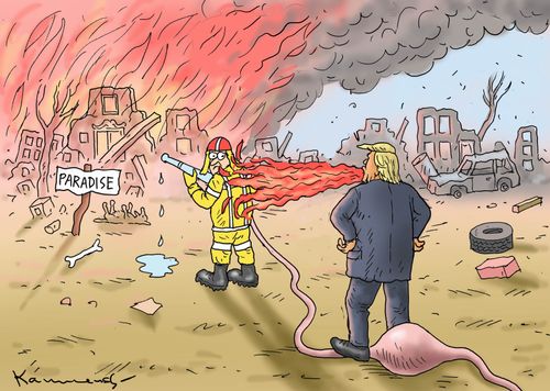 Burning California