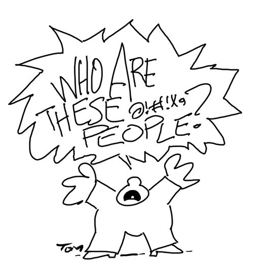 "Who are these people?"