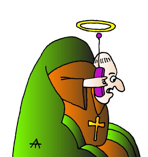 Monk has divine reception