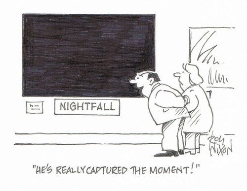 "He's really captured the moment!" 