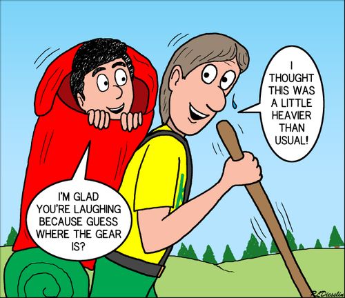 "I thought this was a little heavier than usual."
