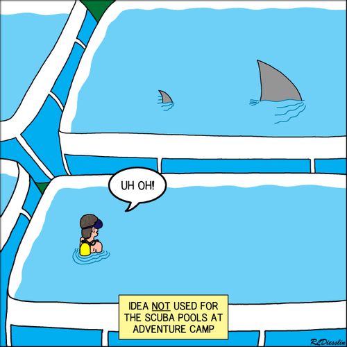 Idea Not Used For The Scuba Pools At Adventure Camp