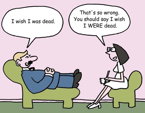 "I wish I was dead."