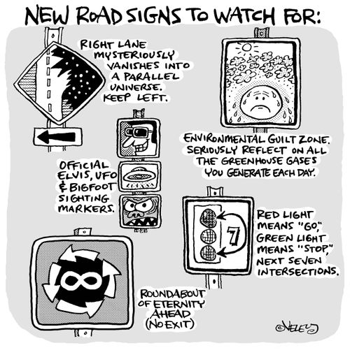 New Road Signs to Watch For: