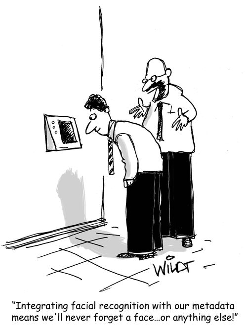 "Integrating facial recognition with our metadata means we'll never forget a face...or anything else!"